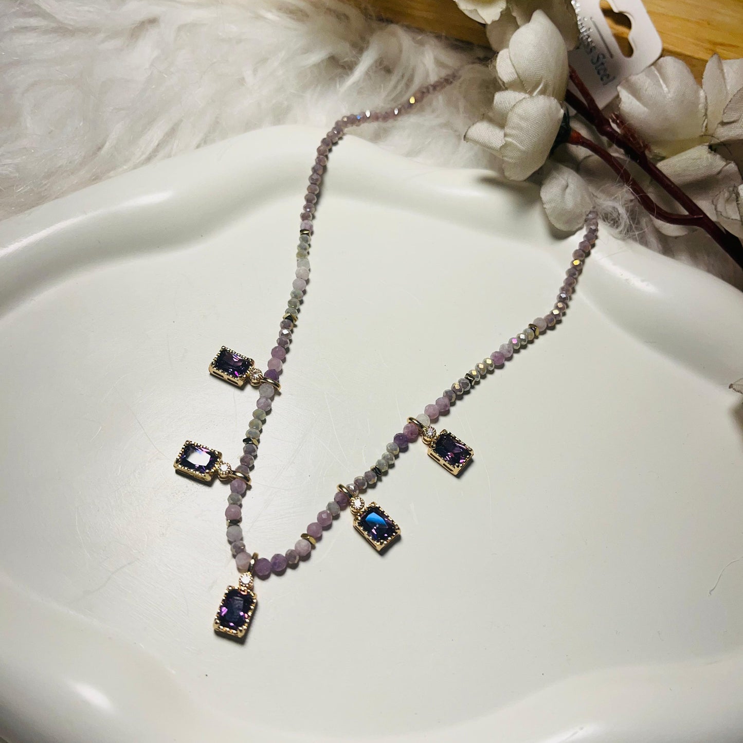 Natural Gemstone Necklace