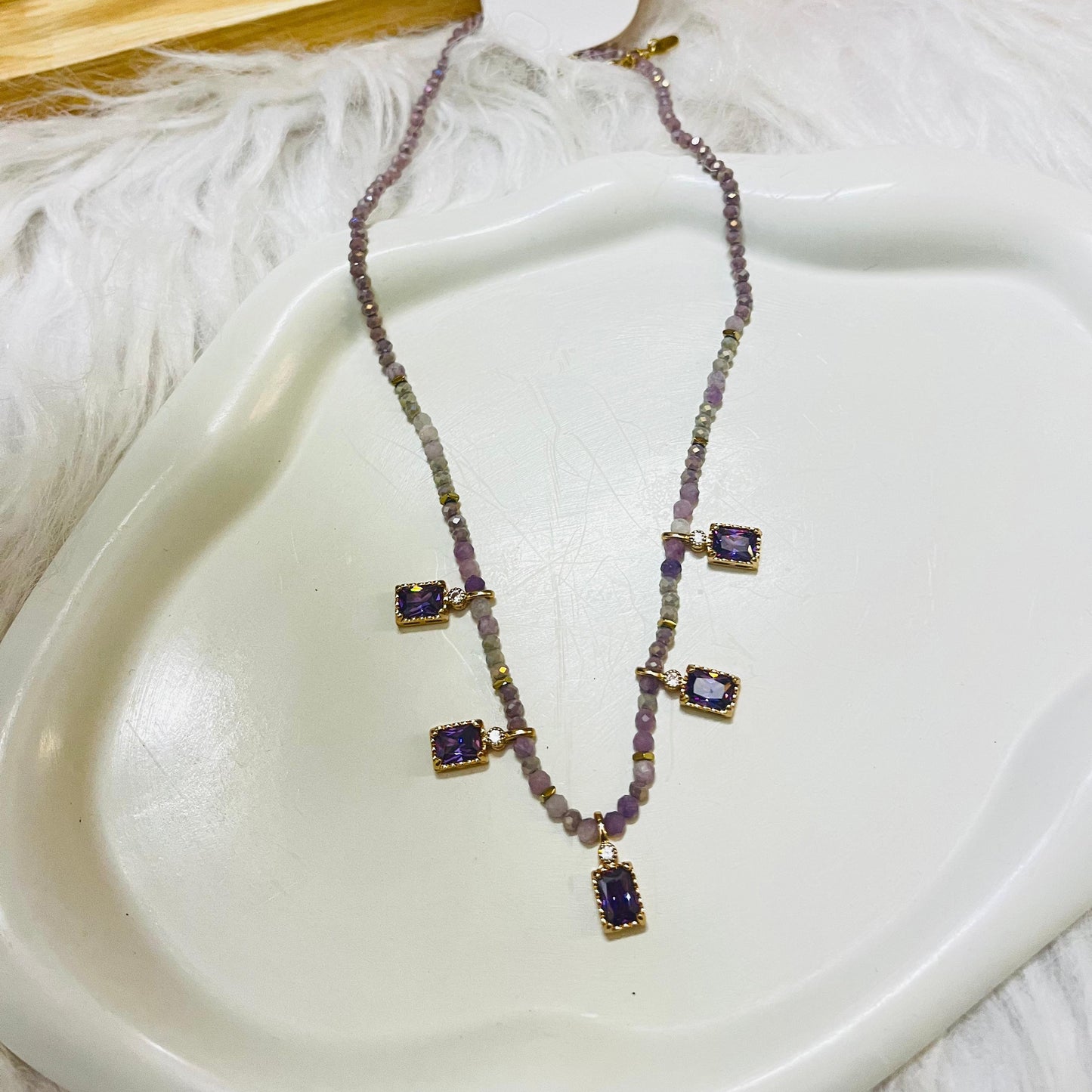 Natural Gemstone Necklace