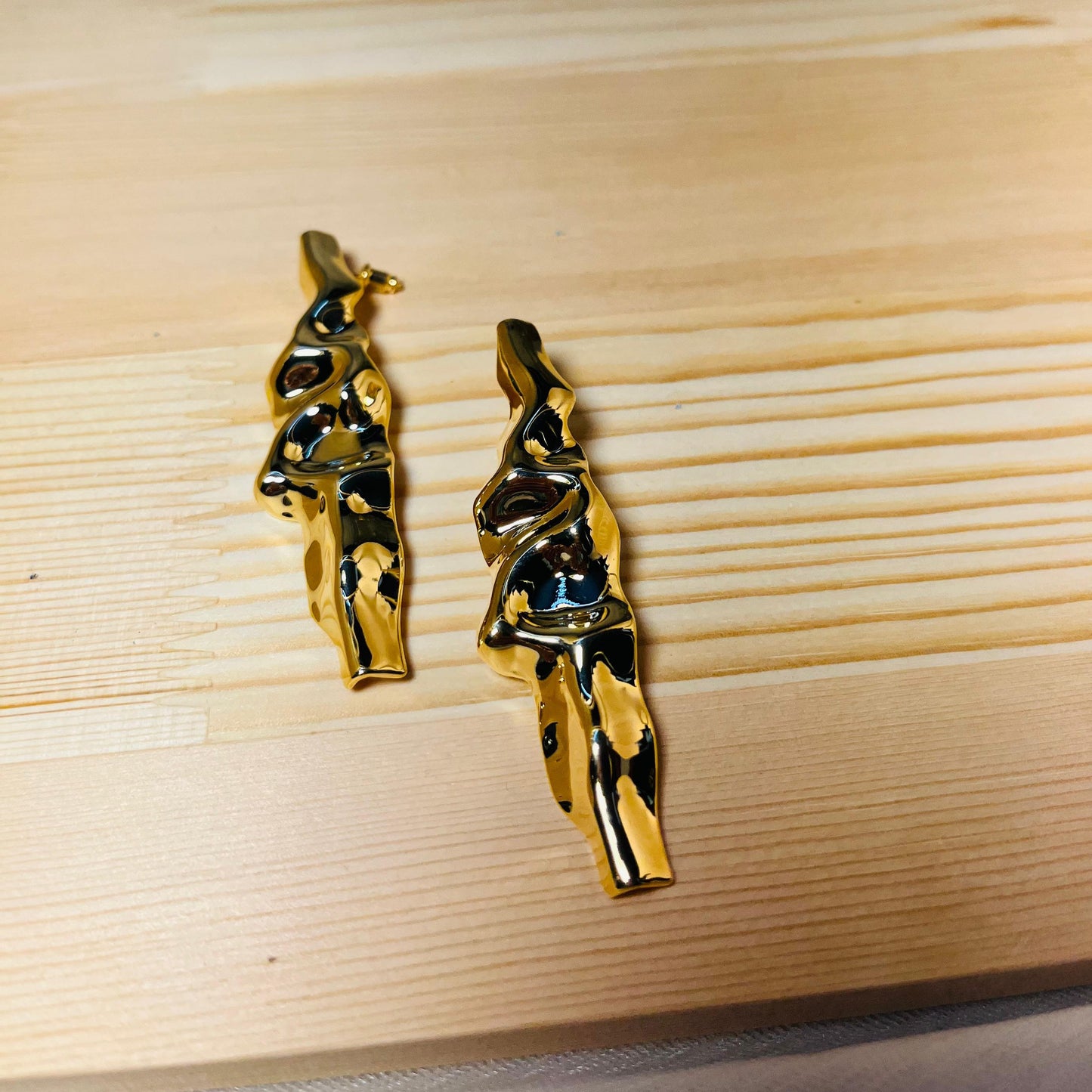Drippy Long Earrings