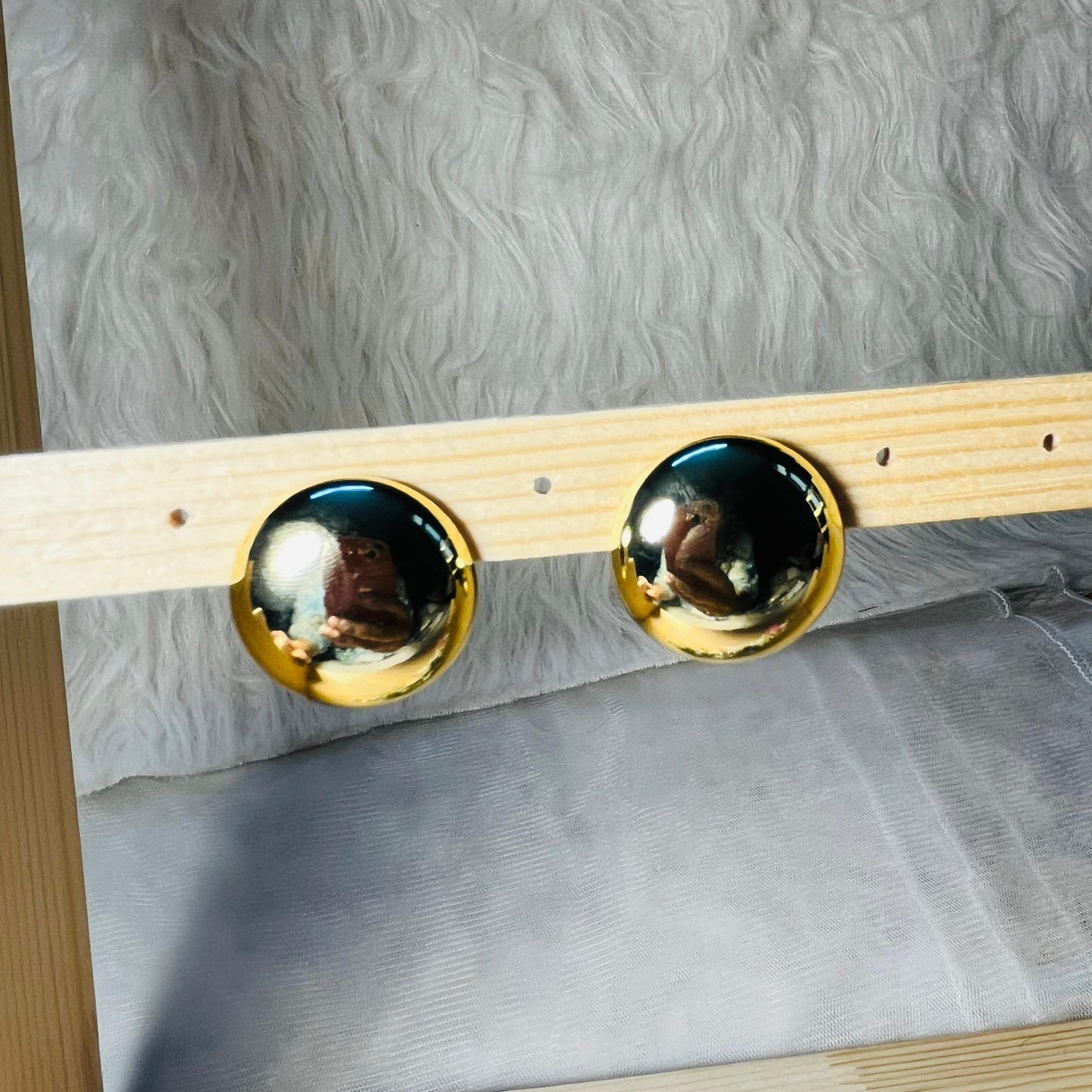 Oval Plating Studs