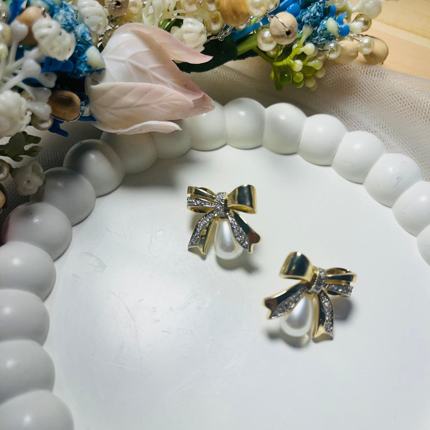 Pearl Perfection Korean Earrings