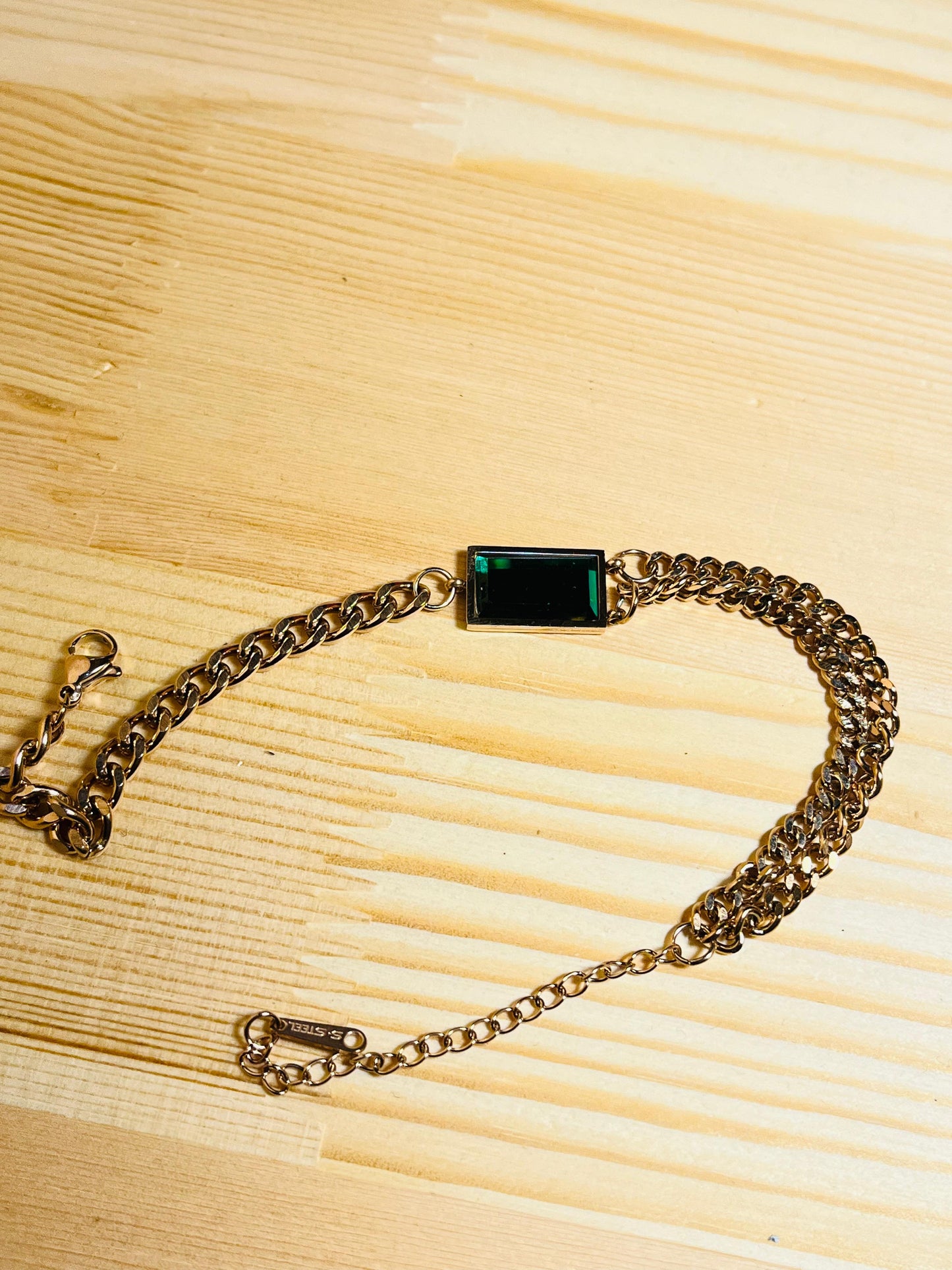 Green Stone Bracelet