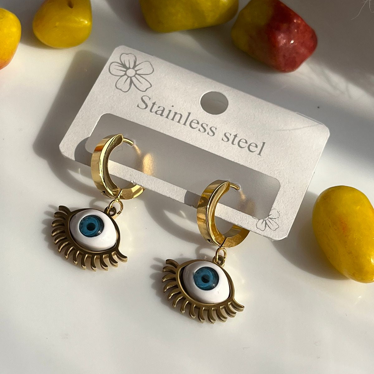 Evil Eye Earrings