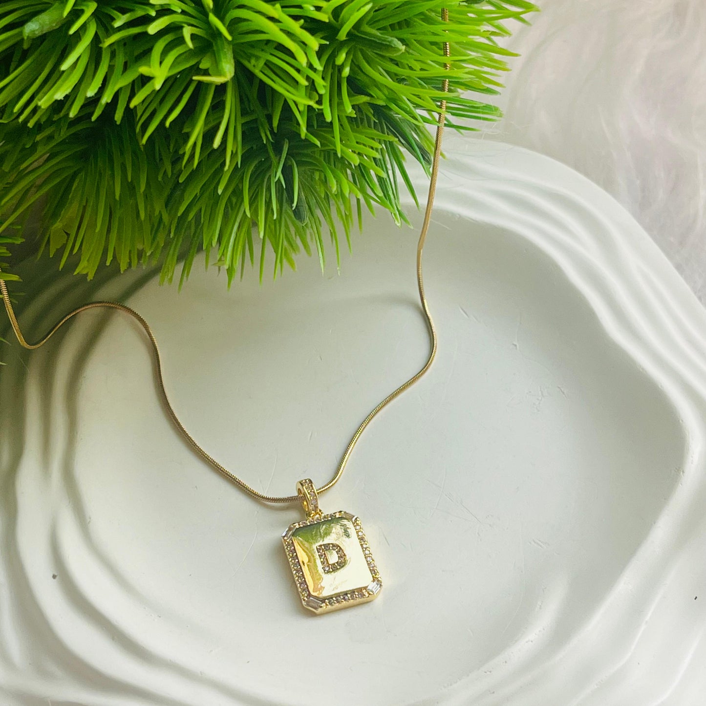 D Capital Necklace