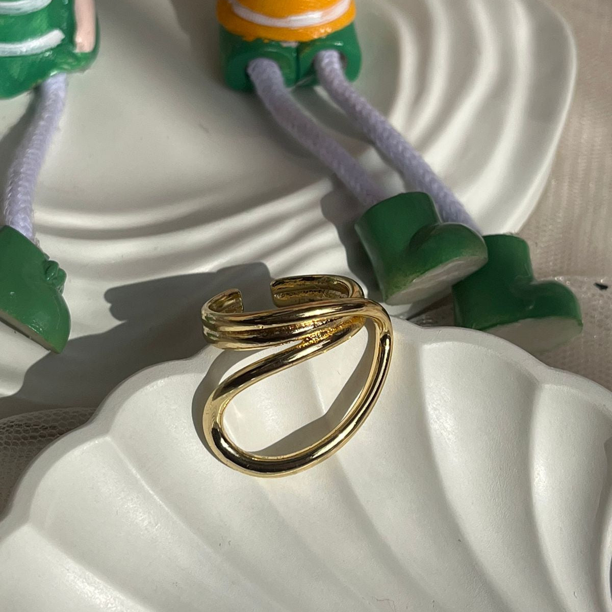 Dorada Gold Plated Ring