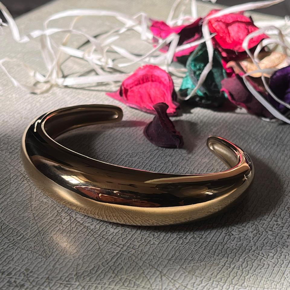 Palmonas Gold Plated Hand Cuff