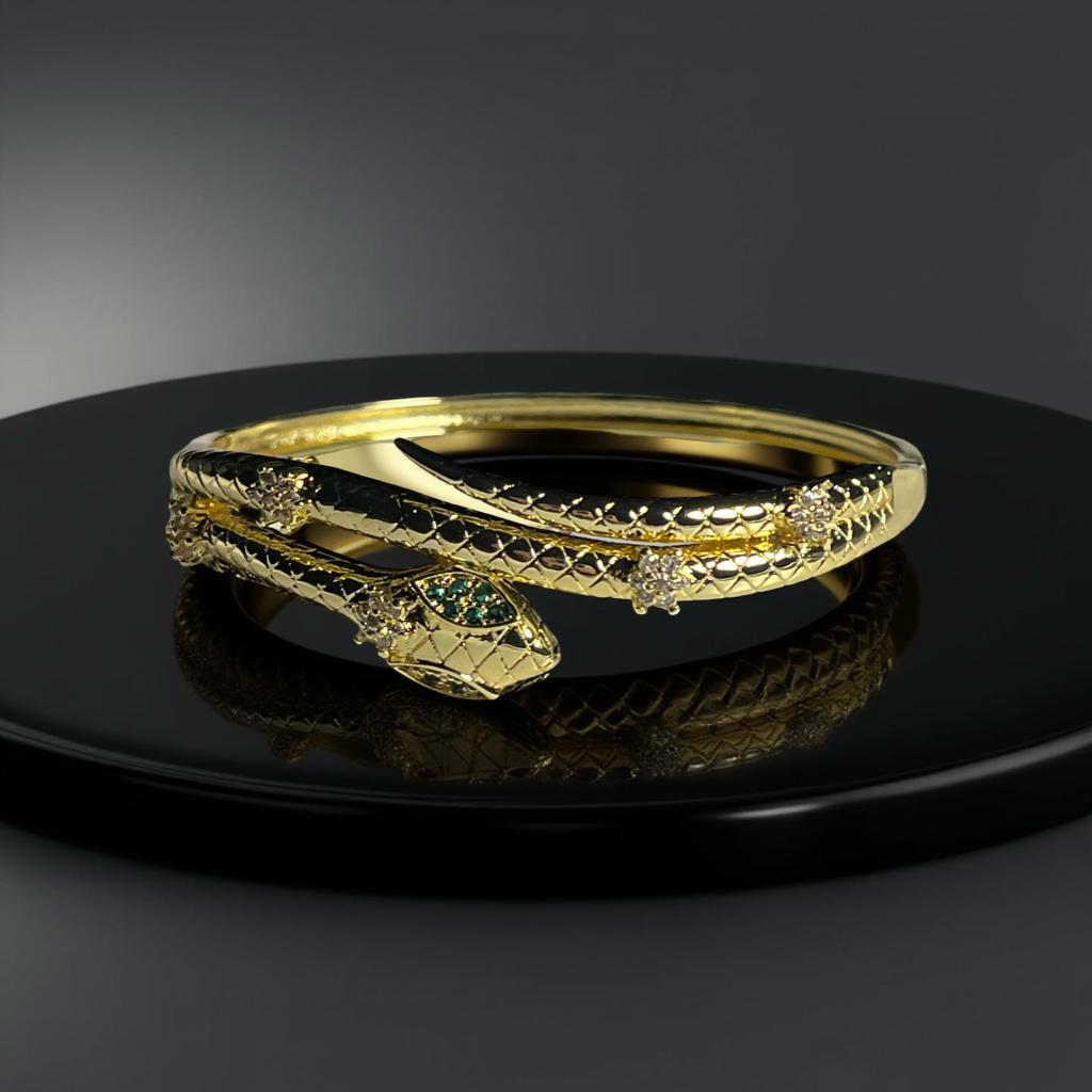 Snake Gold Bracelet