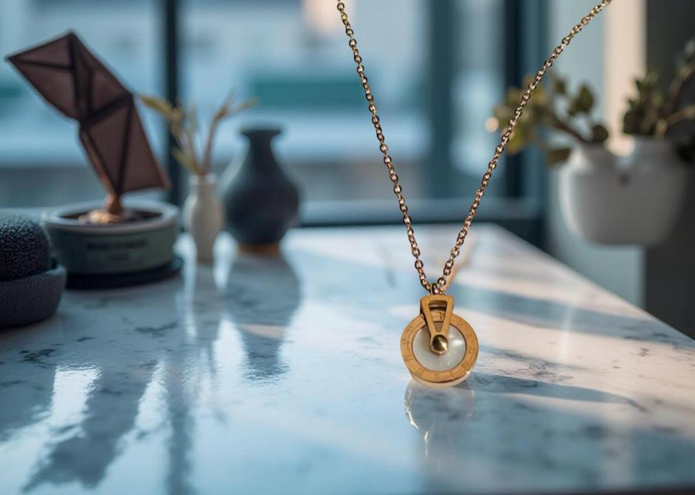 Youbella Rosegold Necklace